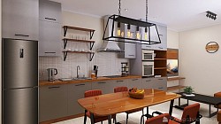 Дизайн кухонных шкафов.